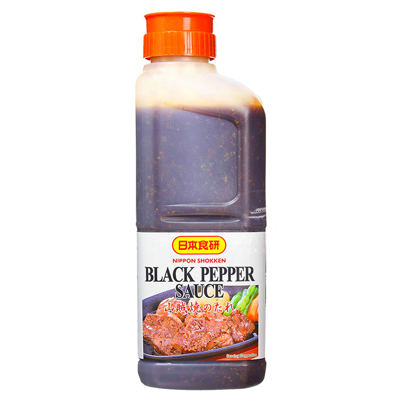 [500999/5S0265] SALSA PIMIENTA NEGRA *NIPPON* 日本食研黑胡椒酱 2kg/6