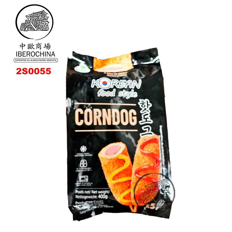 SALCHICHA COREANA VEGETAL *KFS* 韩国素食热狗 400G/12