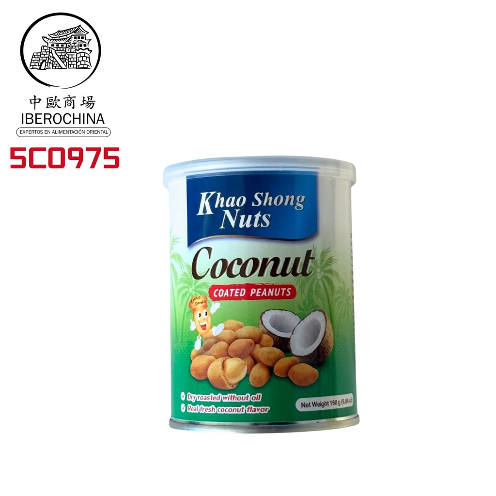 CACAHUETES SABOR COCO *KHAO SHONG* 椰子味花生 160g/24