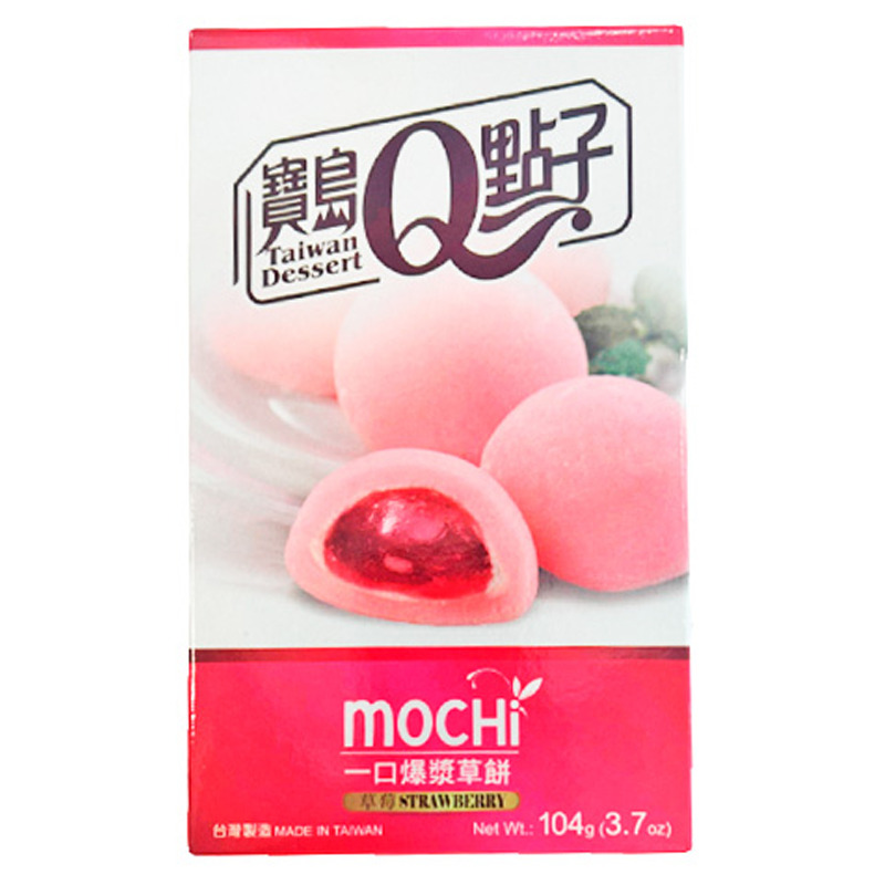 [502971/614059] MOCHI FRESA *宝岛Q点子* 草莓麻薯 104g/24