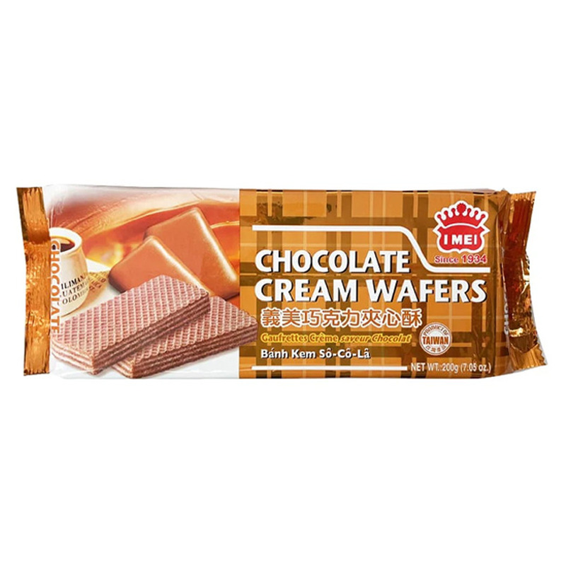 BARQUILLO DE CHOCOLATE *IMEI* 義美巧克力威化 200g/12