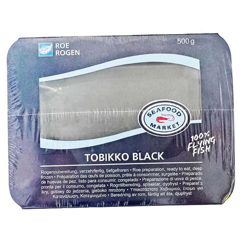 [200556/2H0034] TOBIKO NEGRO 黑色飞鱼蛋 500g/24