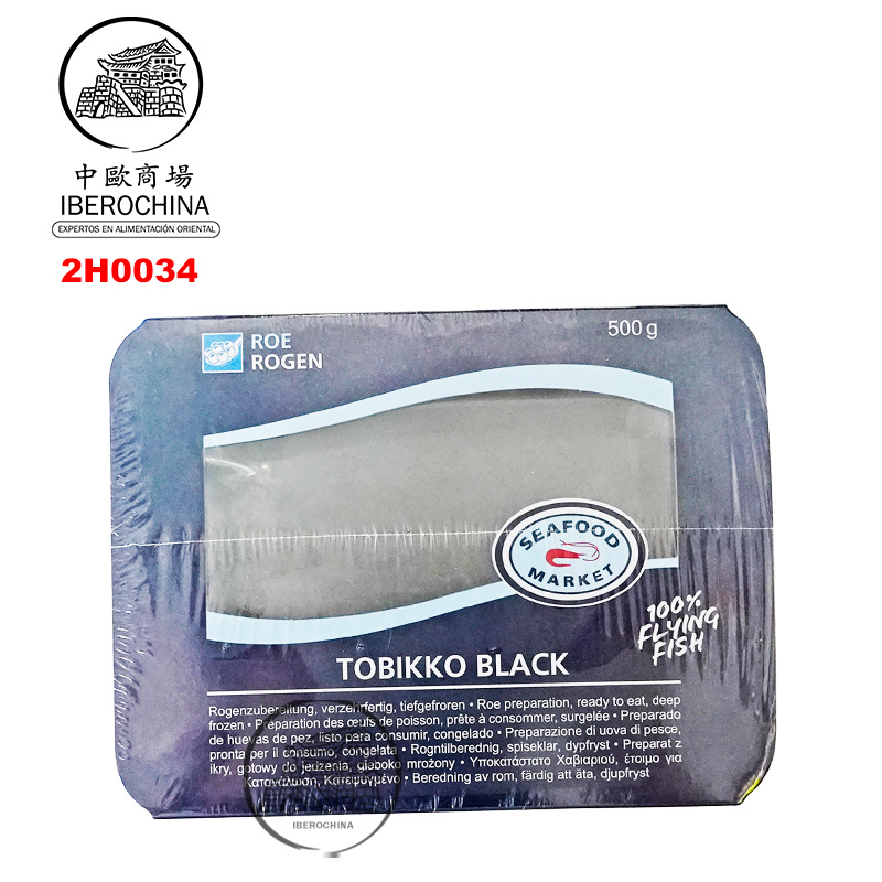 TOBIKO NEGRO 黑色飞鱼蛋 500g/24