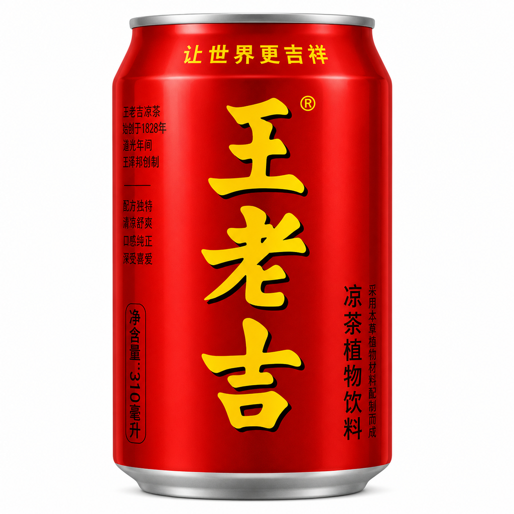 BEBIDA DE TE HIERBA 王老吉 310ml/24