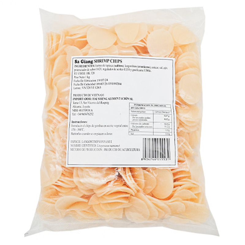 [501360/5C0980] CHIPS GAMBAS 越南虾片 1kg/12