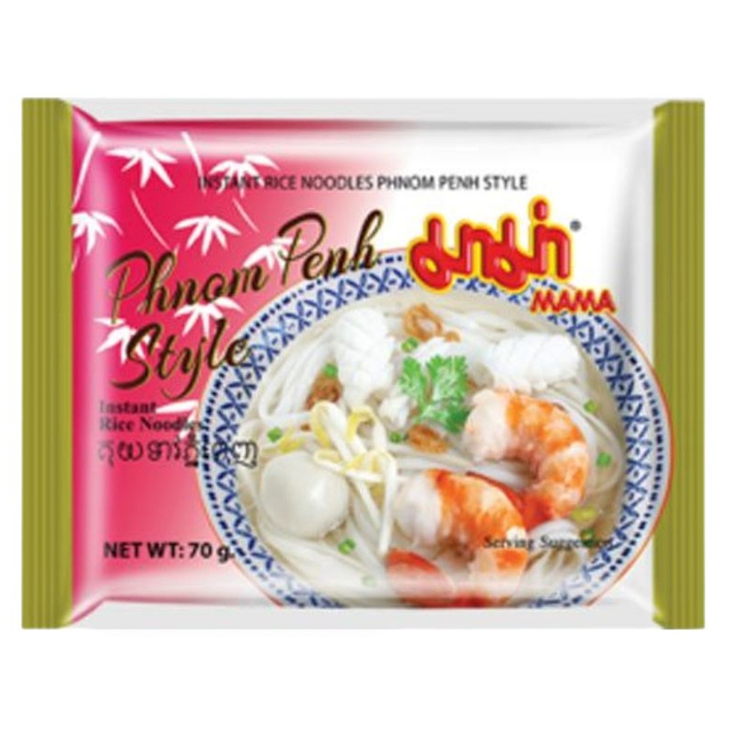 FIDEO ESTILO CHAND PHNOM PHEN *MAMA* 妈妈金边风味方便面 70g/12