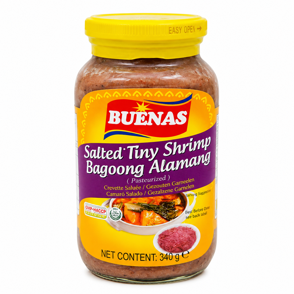 BAGOONG ALAMAN SALADO*BUENAS*菲律賓咸蝦醬340G/24