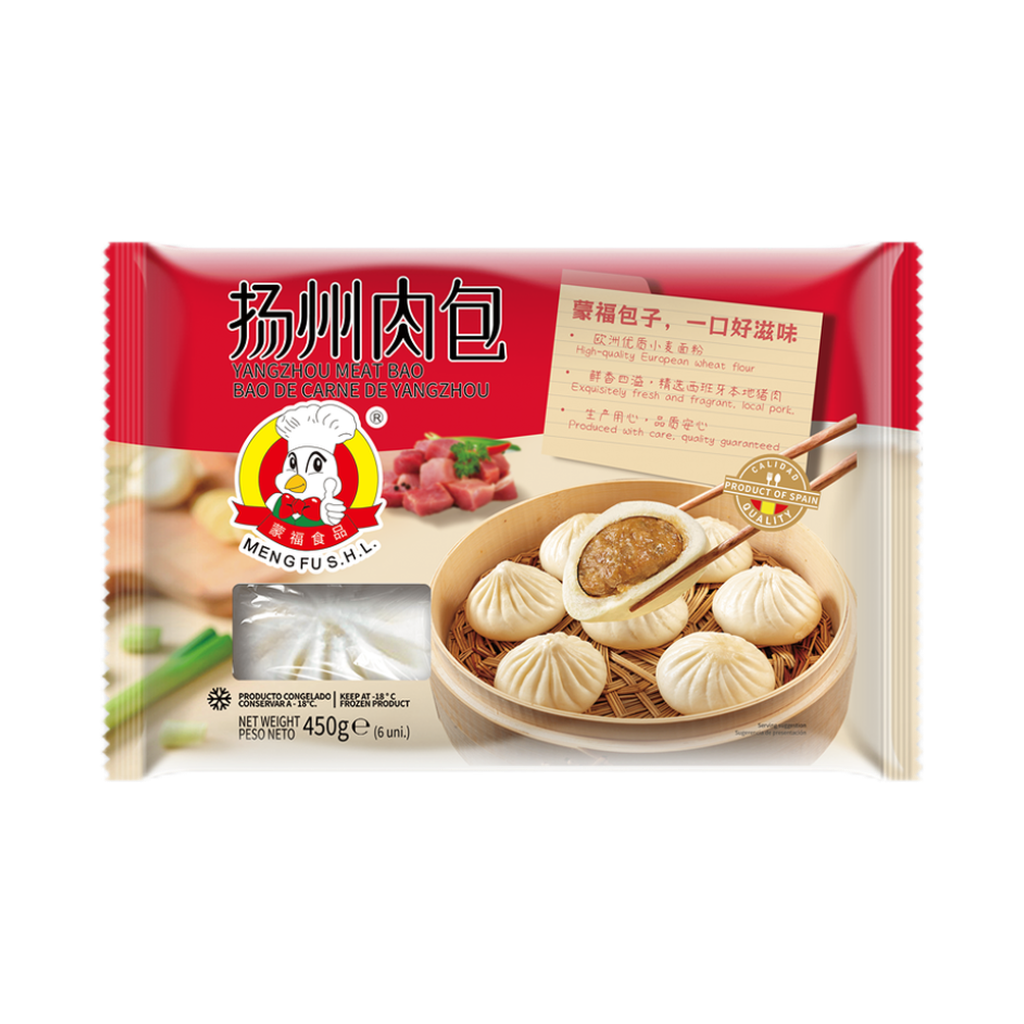[200474/2B0073] BAO YANGCHOW CONGELADO *MENGFU* 蒙福冻扬州肉包 450g/6
