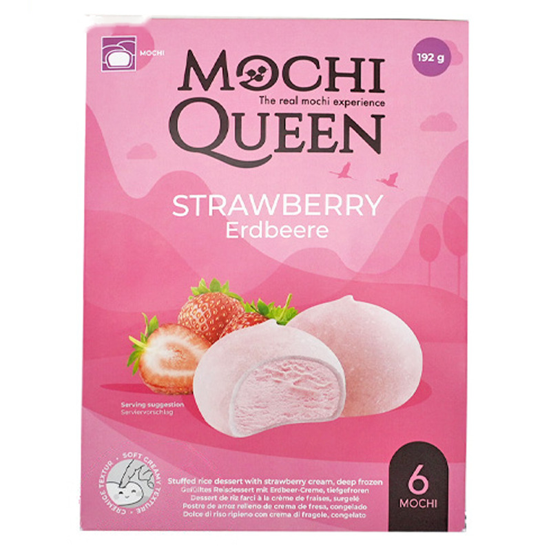 [200340/2M0011] MOCHI DELUX FRESA CONGELADO *MOCHI QUEEN* 雪后臻选冻草莓麻糬 192g/6u/10