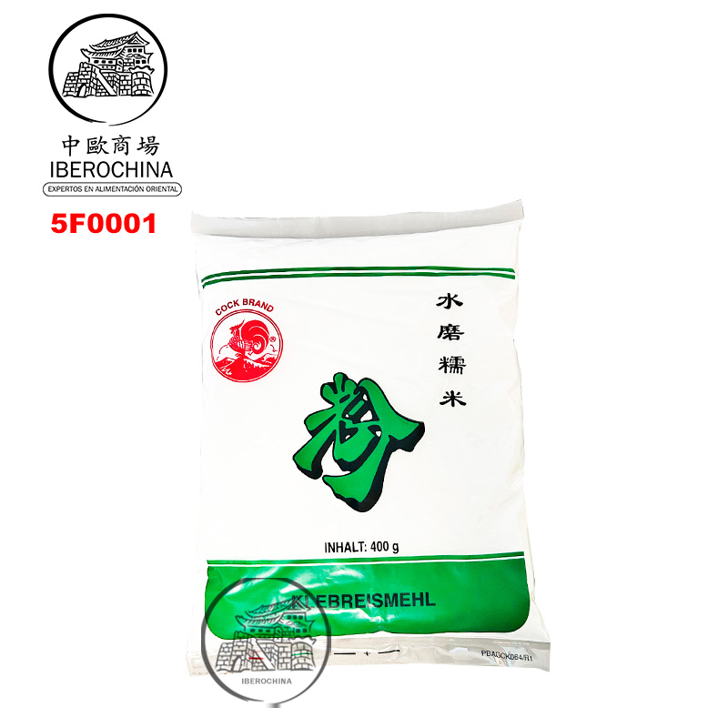 FECULA ARROZ GLUTINOSO *COCK* 鸡标糯米粉 400g/50