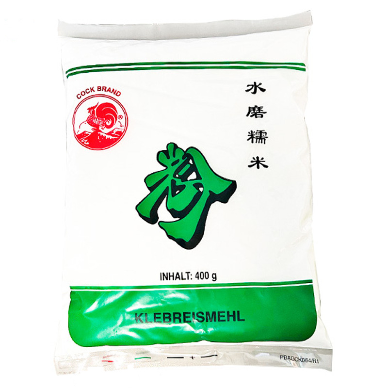 [501998/5F0001] FECULA ARROZ GLUTINOSO *COCK* 鸡标糯米粉 400g/50