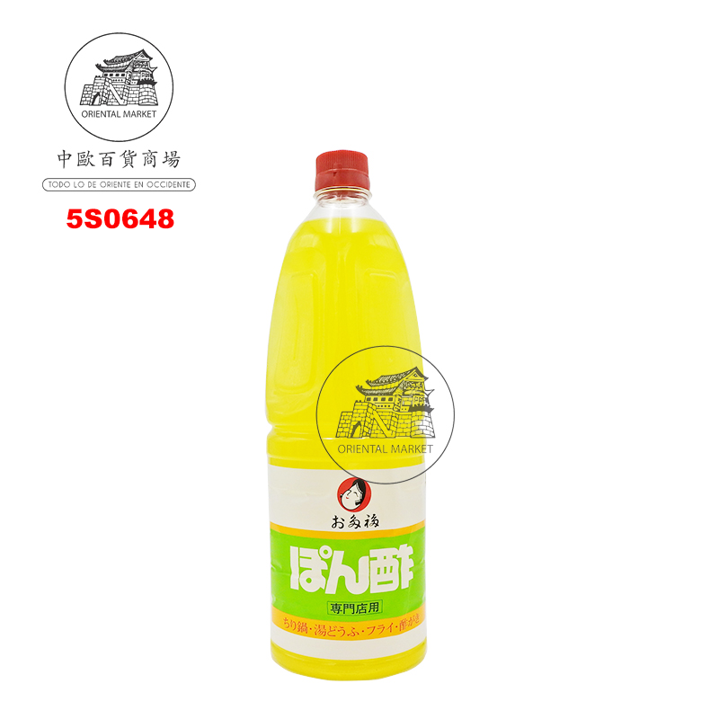 SALSA PONZU *OTAFUKU* 多福柚子醋酱油 1,8L/6