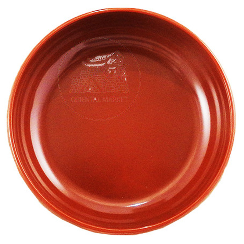[900707/310059] PLATO ROJO PLASTICO *2 塑紅黑5.4* 碗 8u/8