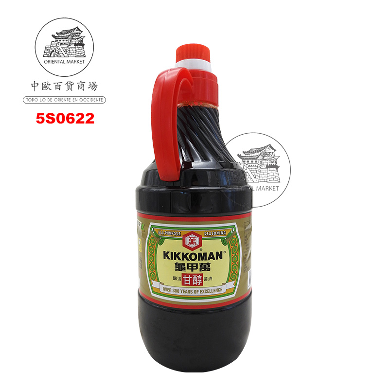 SALSA SOJA *KIKKOMAN* 龟甲万甘醇酱油 1.6L/6