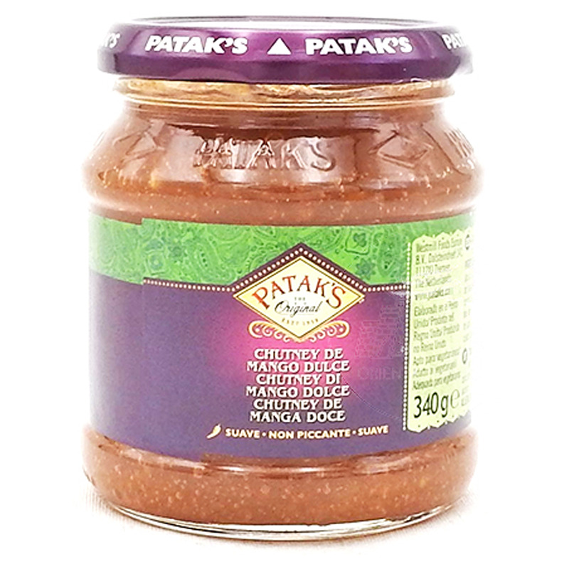 CHUTNEY MANGO DULCE *PATAKS* 印度甜芒果酱 340g/6