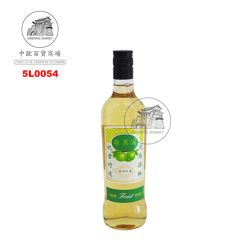 LICOR MANZANA (12%) *XINXI* 新喜牌苹果酒 700ml/6