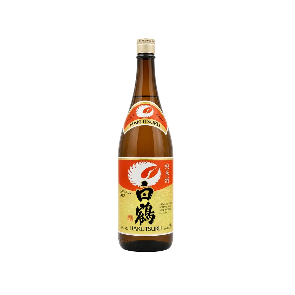 SAKE (15%) JUNMAISHU *HAKUTSURU* 白鹤红标纯米清酒 1,8L/6
