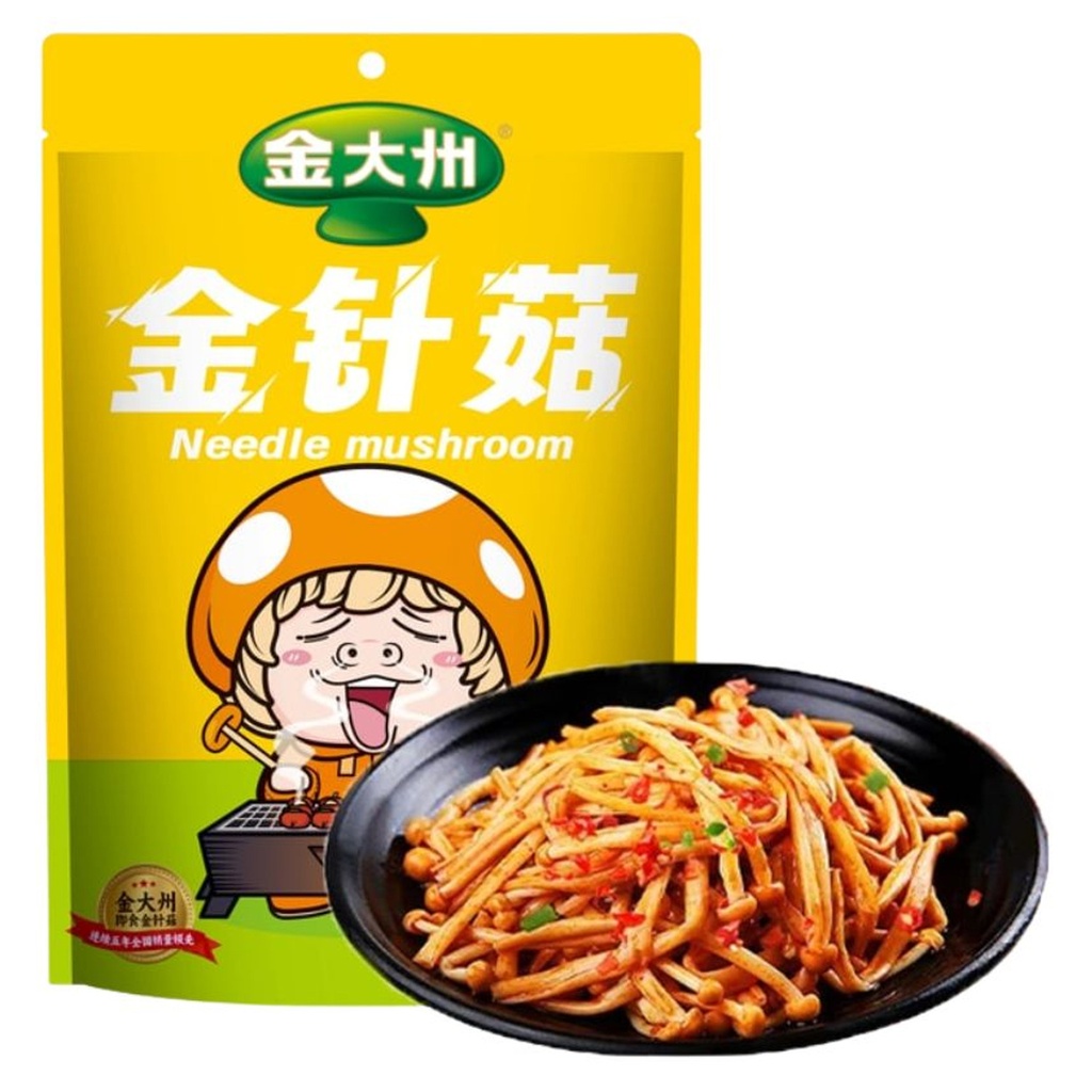 [502159/5H0130] HONGOS ENOKI *金大洲* 金针菇烧烤味 150g/30