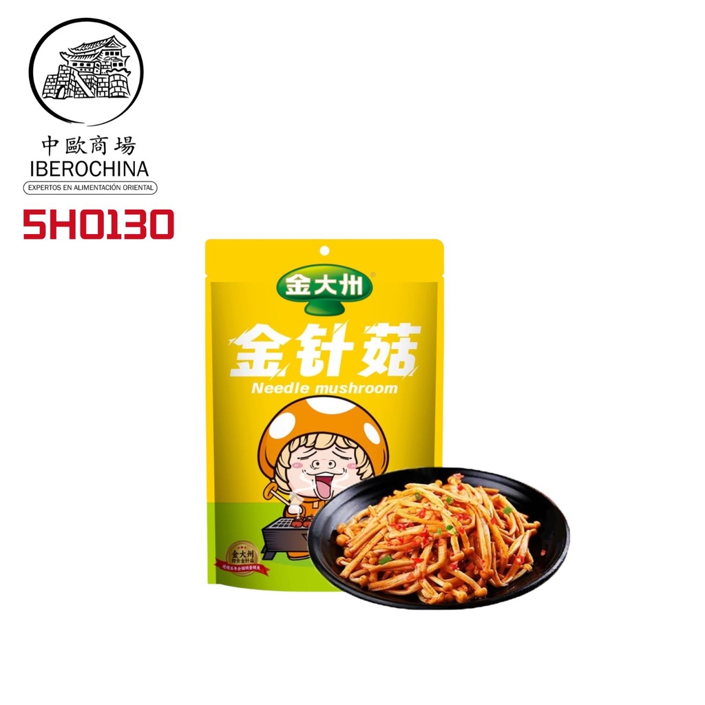 HONGOS ENOKI *金大洲* 金针菇烧烤味 150g/30