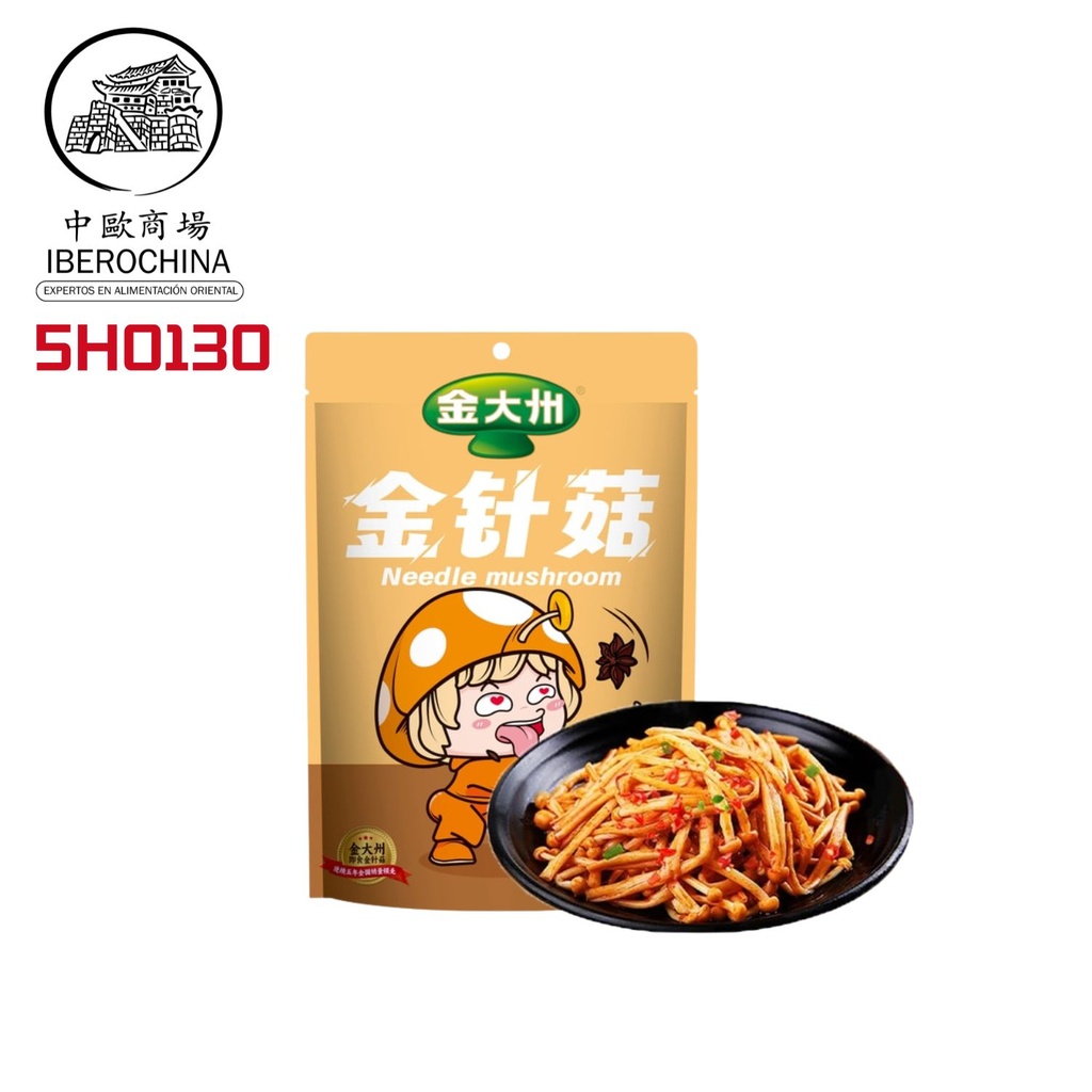 HONGOS ENOKI *金大洲* 金针菇五香味150g/30