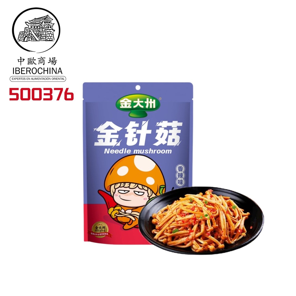 HONGOS ENOKI *金大洲* 金针菇香辣味150g/30