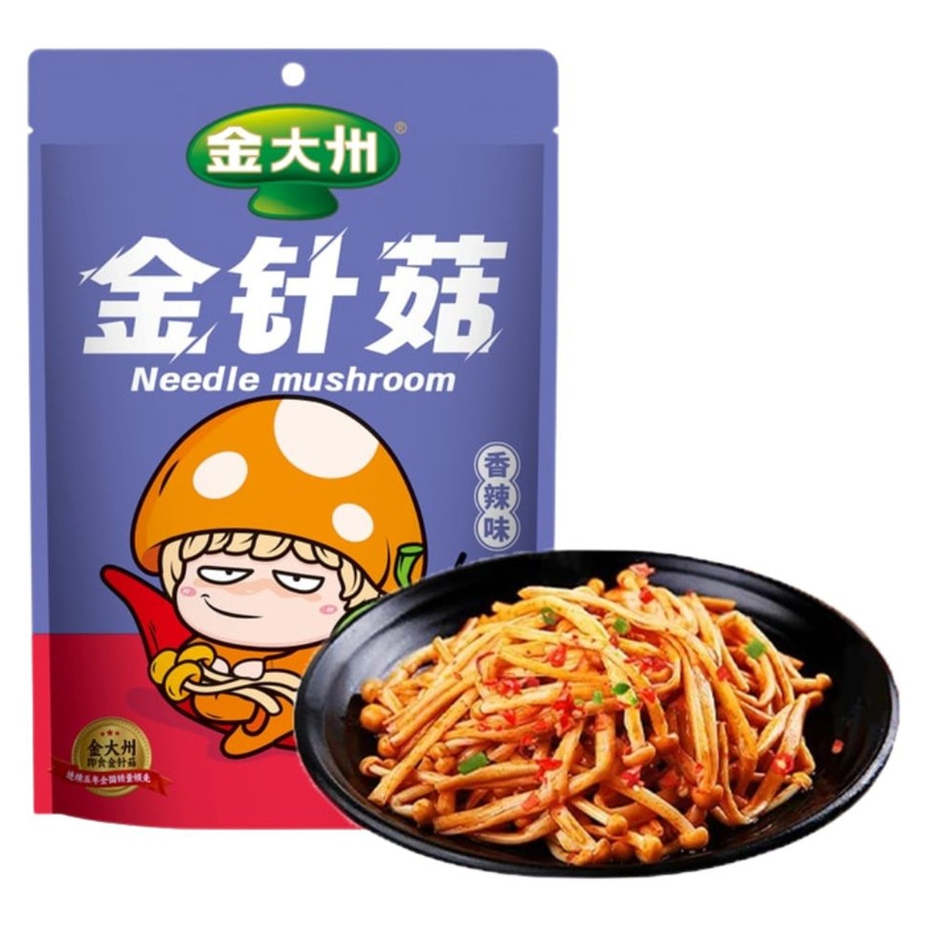 HONGOS ENOKI *金大洲* 金针菇香辣味150g/30