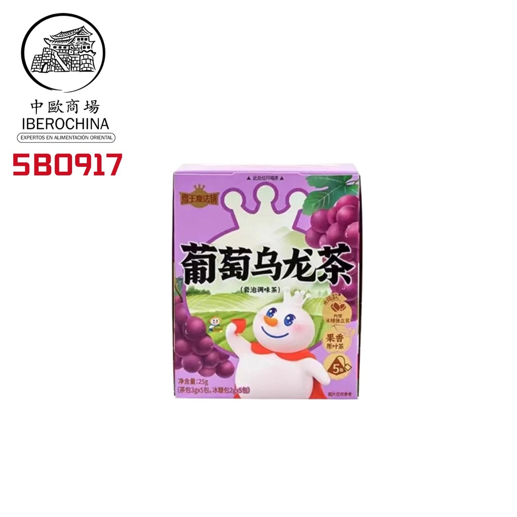 TE DE FRUTAS EN BOLSA *蜜雪冰城* 花果茶 葡萄 25g/30