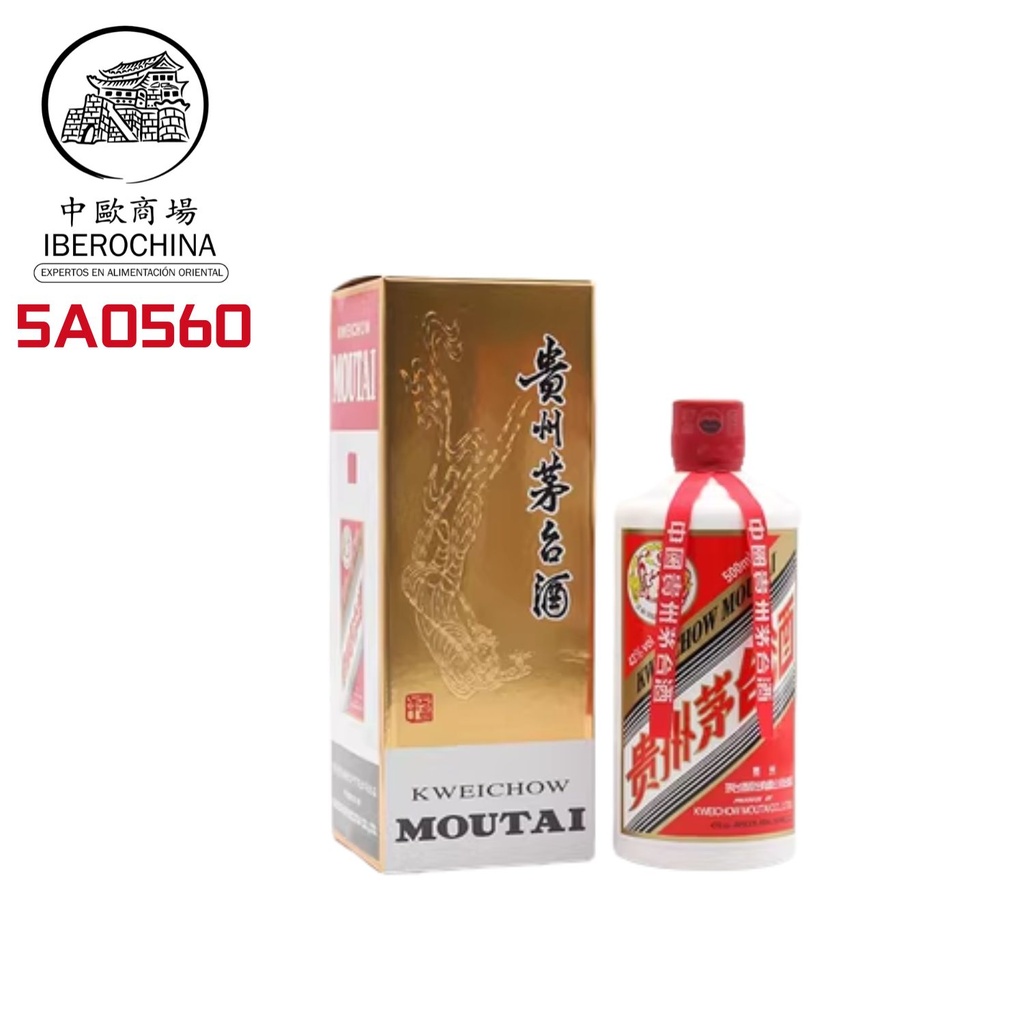 AGUARDIENTE (43%) *MOUTAI* 贵州飞天茅台酒 500ml/6