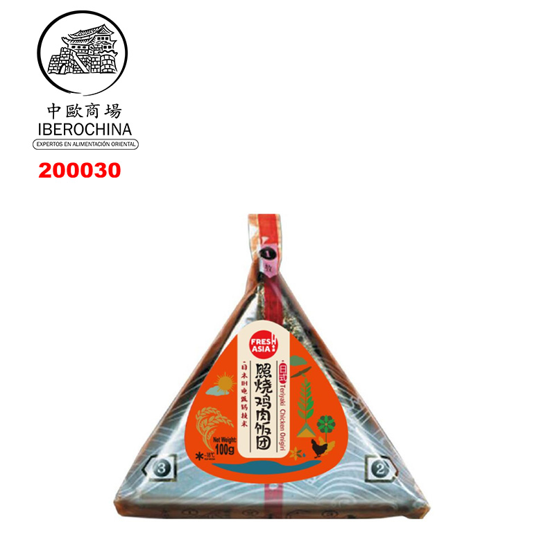 BOLA ARROZ RELLENO POLLO TERIYAKI *ASROPA*  照烧鸡肉脆香饭团 100g/80