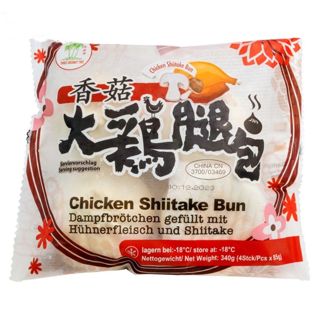[200019] BAO POLLO CON SETAS *ASROPA* 香菇大鸡腿包 85g/12u/4
