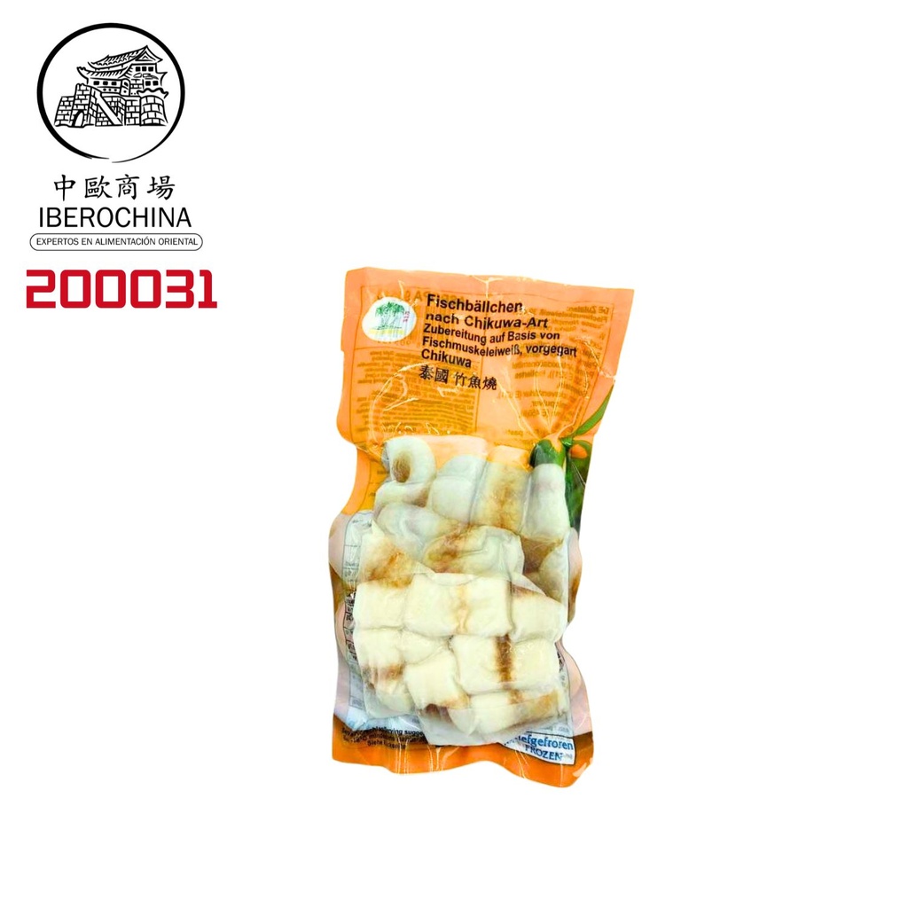 BOLA DE PESCADO DE CHIKUWA *ASROPA* 泰国竹鱼烧 200g/30