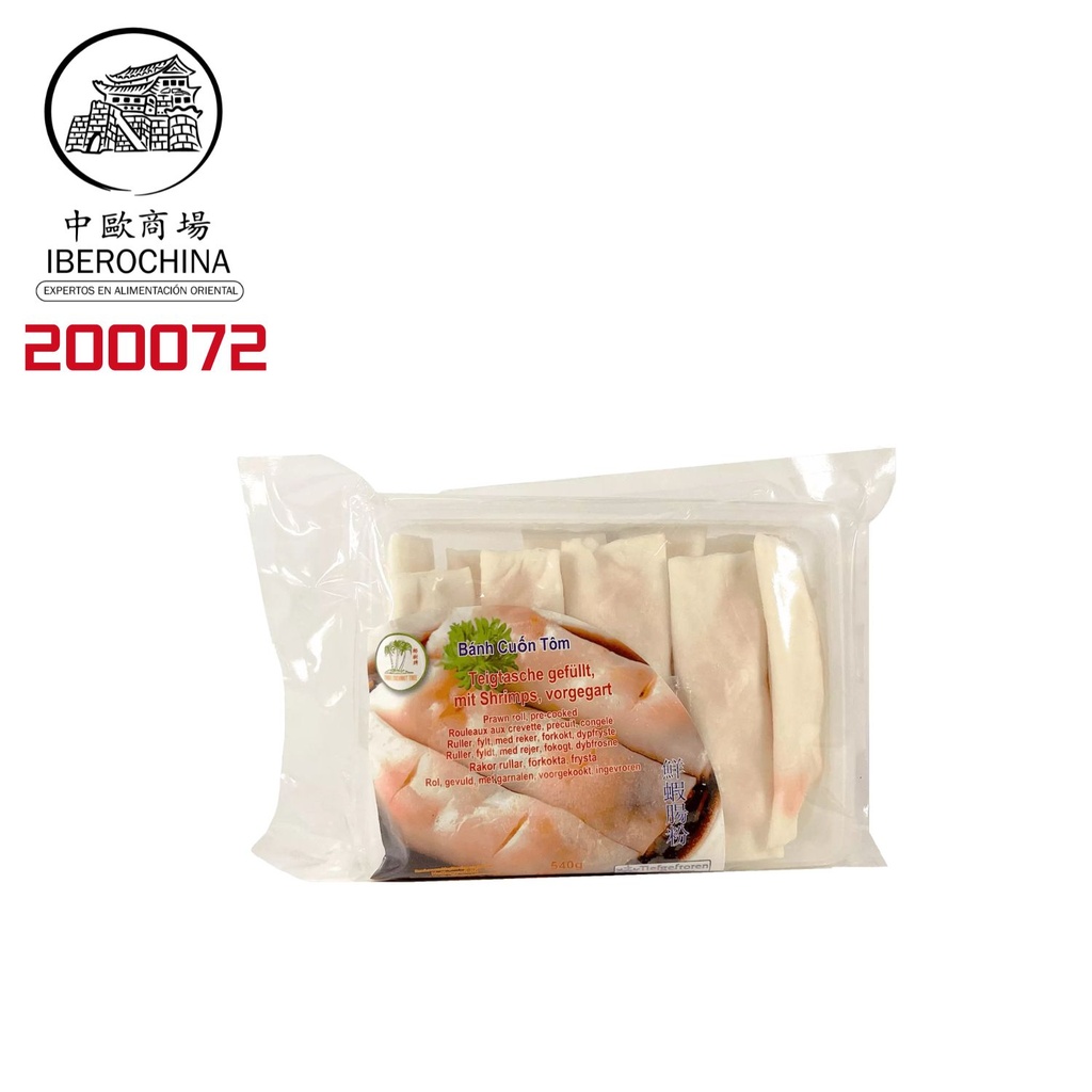 [200072] ROLLO DE HARINA DE ARROZ DE GAMBAS 越南鲜虾肠粉 460g/20