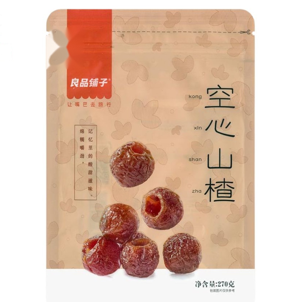 [502713/5S1066] SHANZHA SIN SEMILLA *BESTORE* 良品铺子空心山楂 270G/30