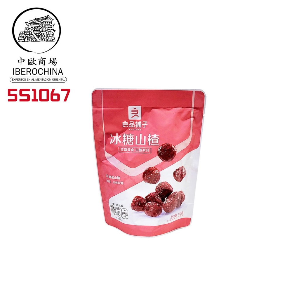 SHANZHA AZUCARADO *BESTORE* 良品铺子冰糖山楂 500G/20