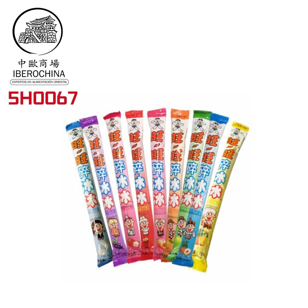 HELADO EN BARRA *WANT WANT* 旺旺碎冰冰 78ml/10