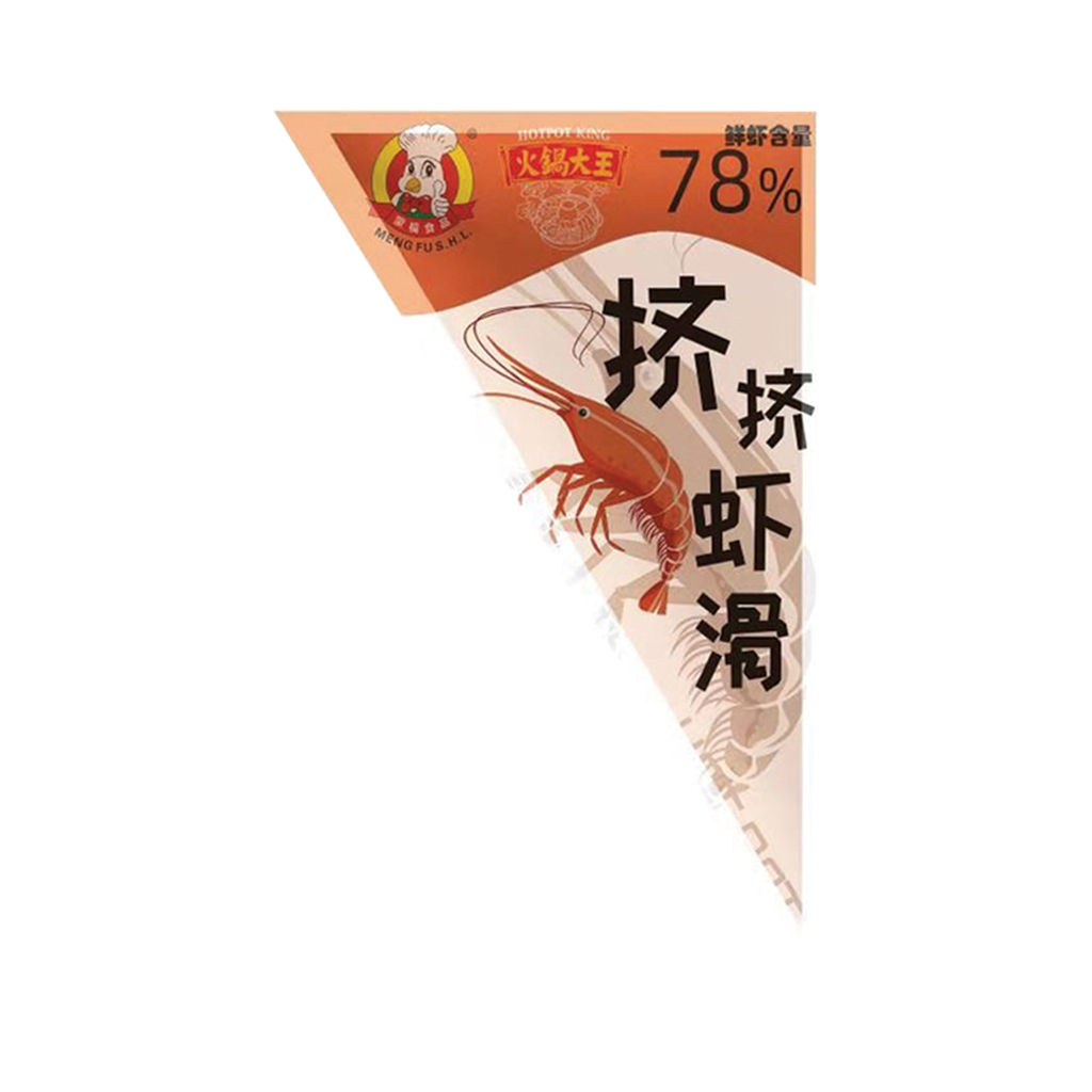 [200657/2P0307] PURE LANGOSTINO CONGELADO *MENGFU* 蒙福冻虾滑 150g/40