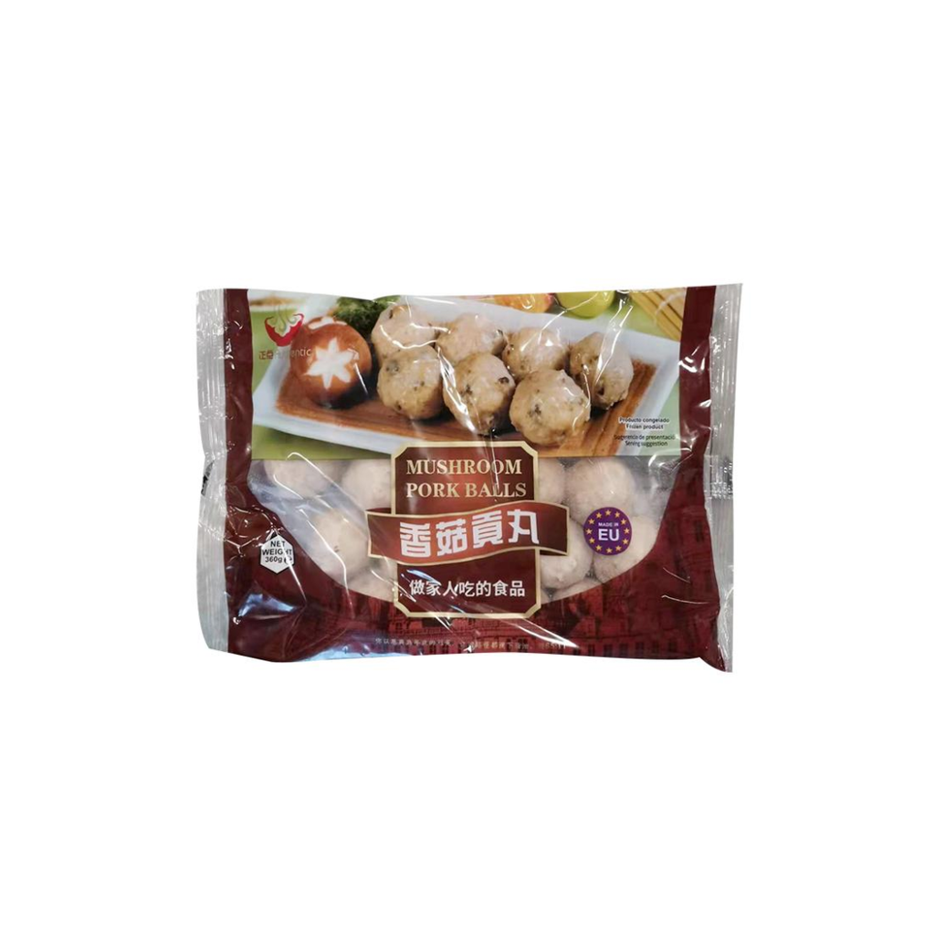 [200449/2A0089] ALBONDIGA CERDO SETA CONGELADA *AUTHENTIC* 正点冻香菇贡丸 360g/16