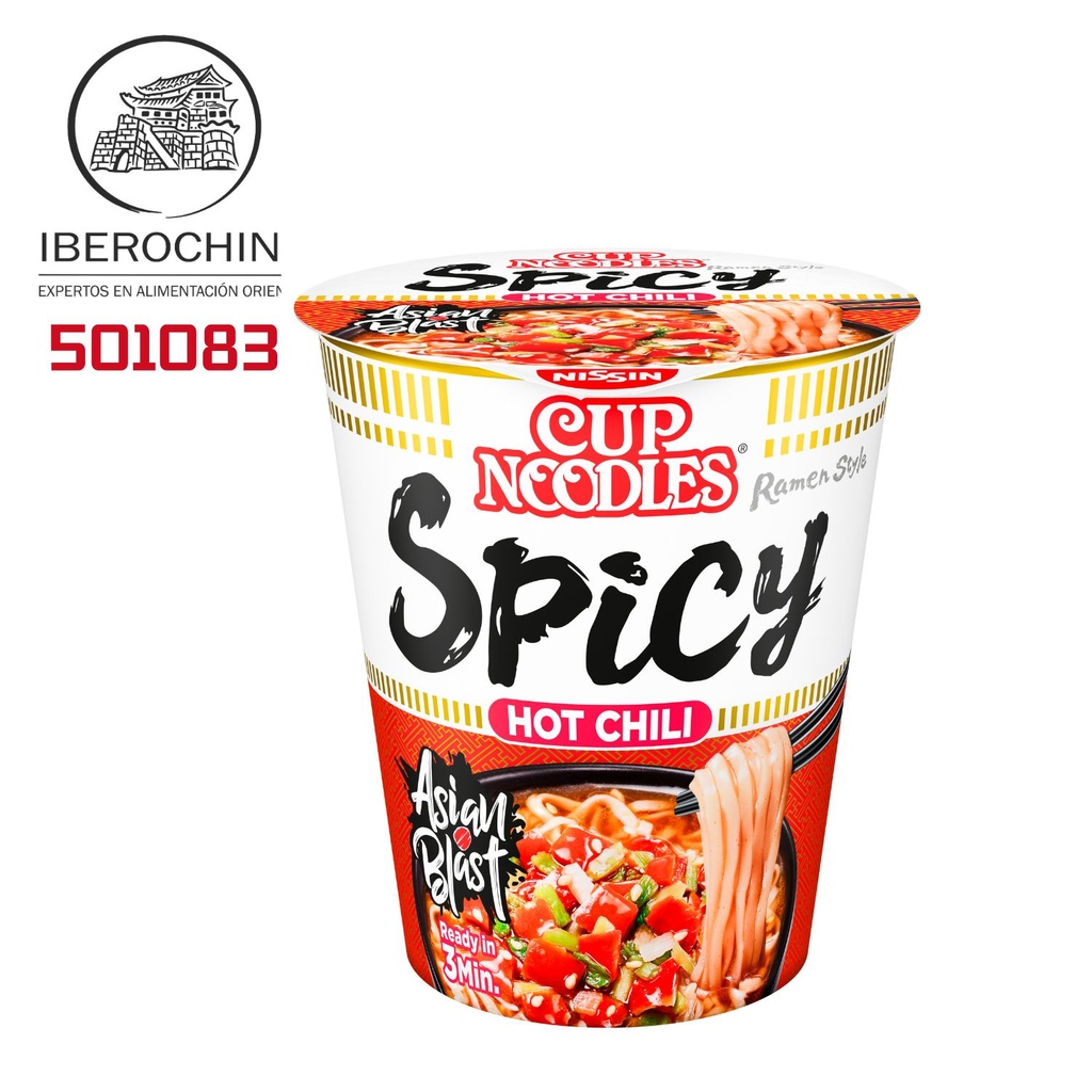 RAMEN CUP CHILI *NISSIN* 香辣杯面 66g/8