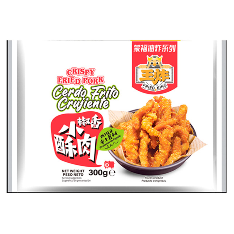 [200488/2C0111] TIRA CERDO CRUJIENTE CONGELADO *MENGFU* 蒙福冻小酥肉 300g/12