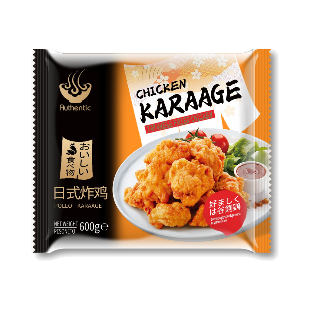 [200658/2P0308] POLLO FRITO KARAAGE CONGELADO *AUTHENTIC* 正点冻唐扬鸡块 600g/12
