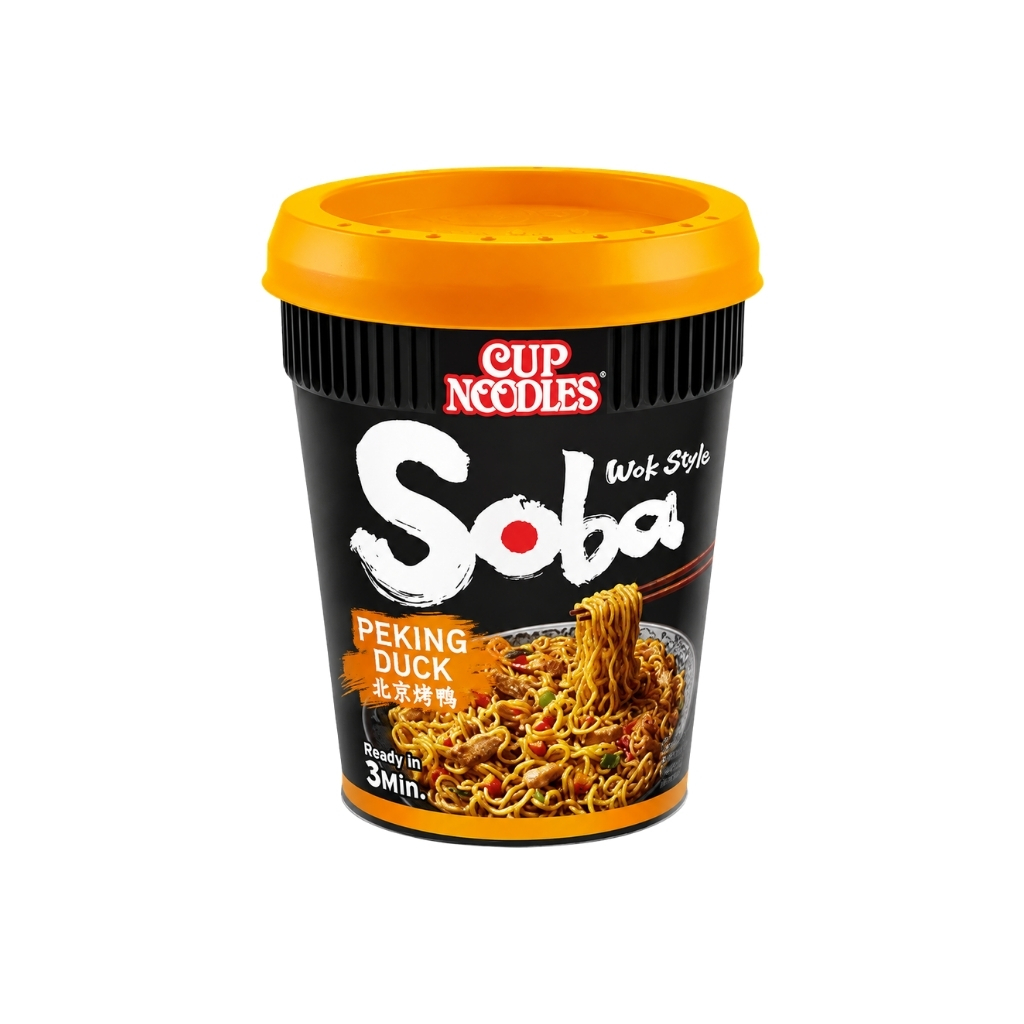 SOBA CUP PATO PEKIN *NISSIN* 日清北京烤鸭杯面 87g/8