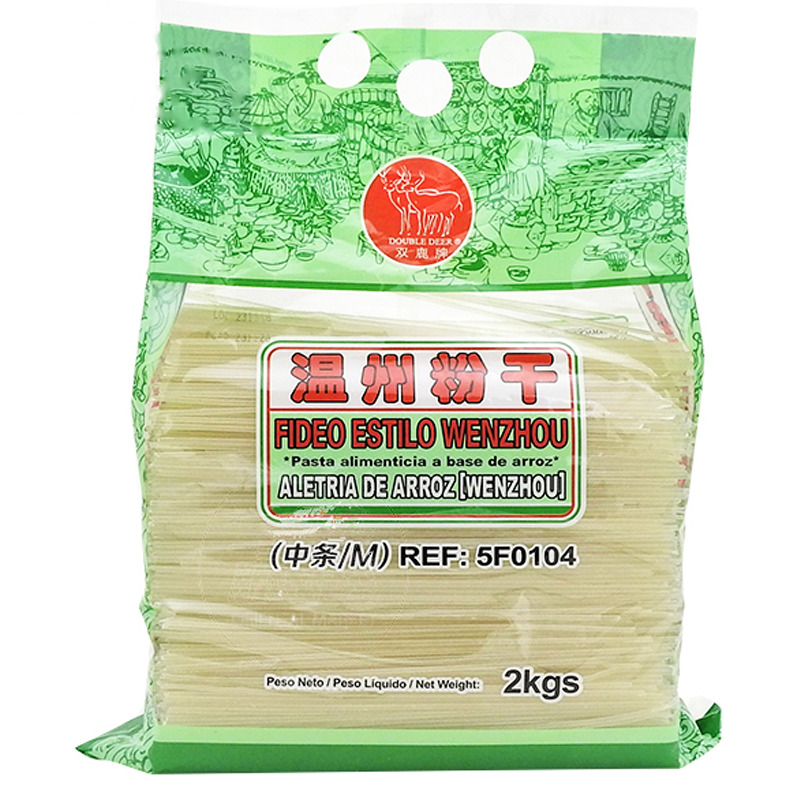 [502049/5F0104] FIDEO WENZHOU M *DEER* 双鹿牌温州粉干中条 2kg/8