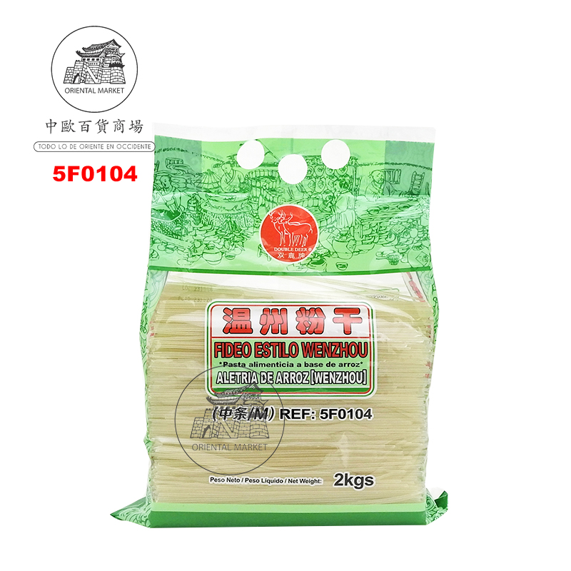 FIDEO WENZHOU M *DEER* 双鹿牌温州粉干中条 2kg/8
