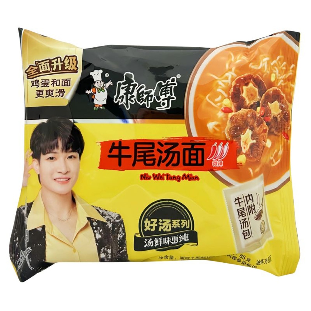 [500007] FIDEO RABO DE TORO *KANGSHIFU* 康师傅牛尾汤袋面 114g/24