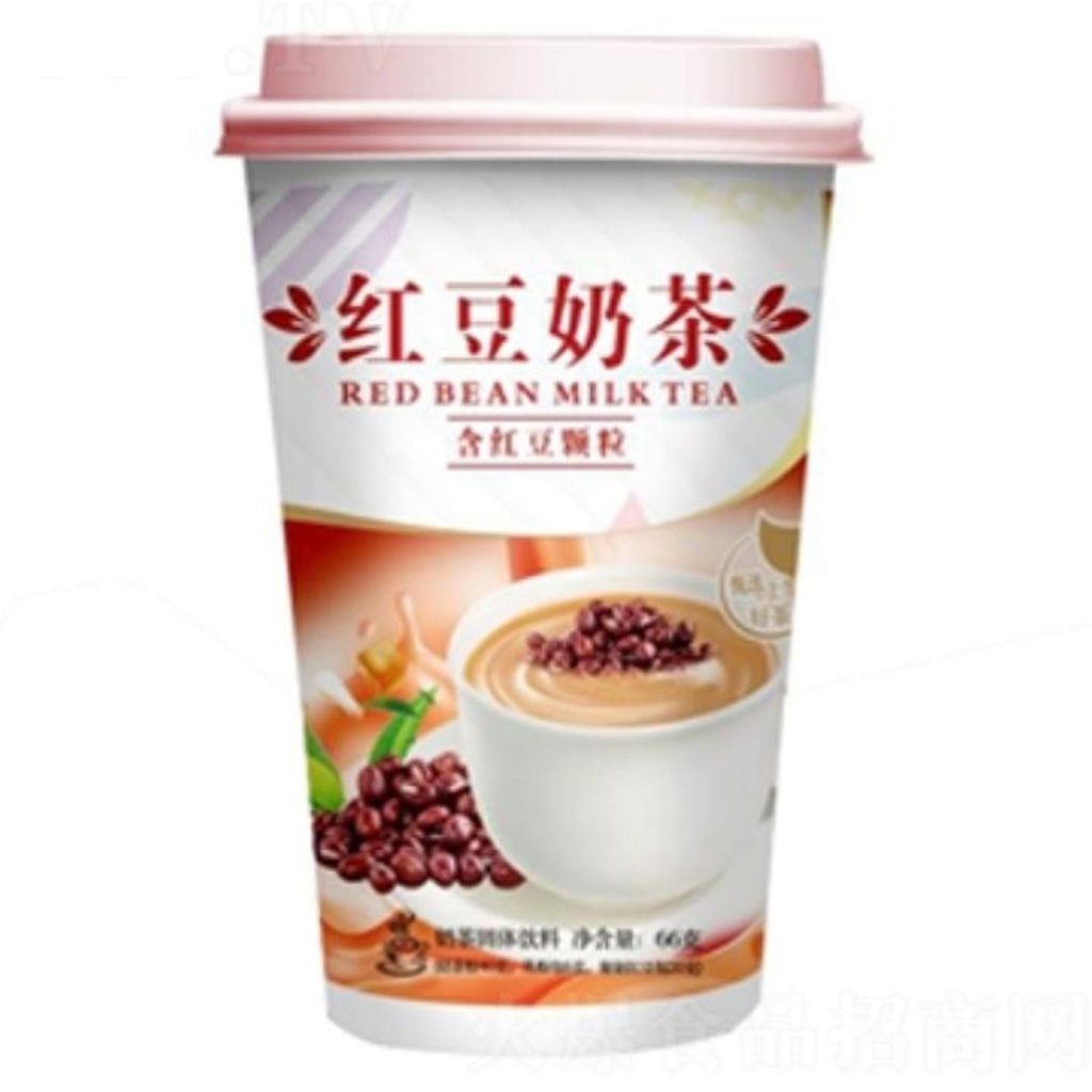 BUBBLE TEA SABOR A SOJA ROJA 唛香香红豆奶茶 60g/30