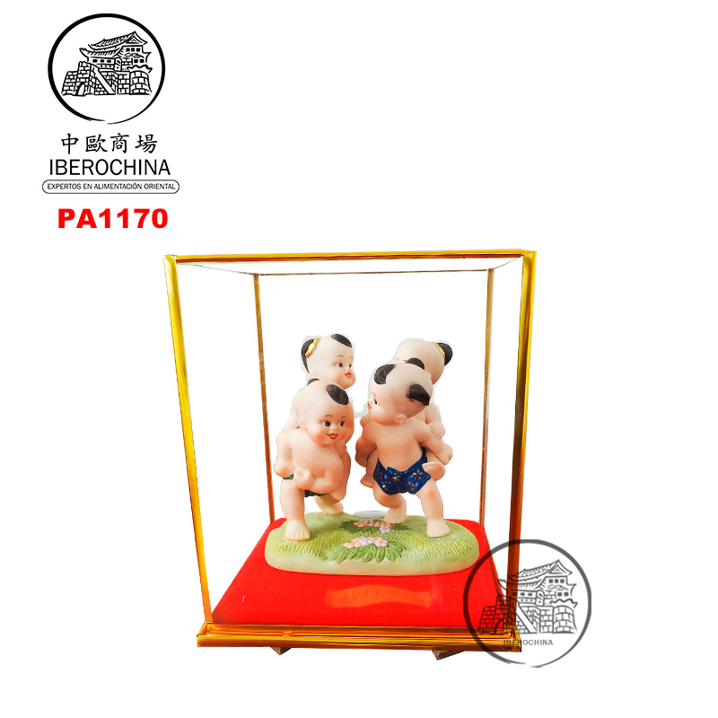 JUEGO MUNECA   泰蓝瓷娃娃塑料盒组 8u