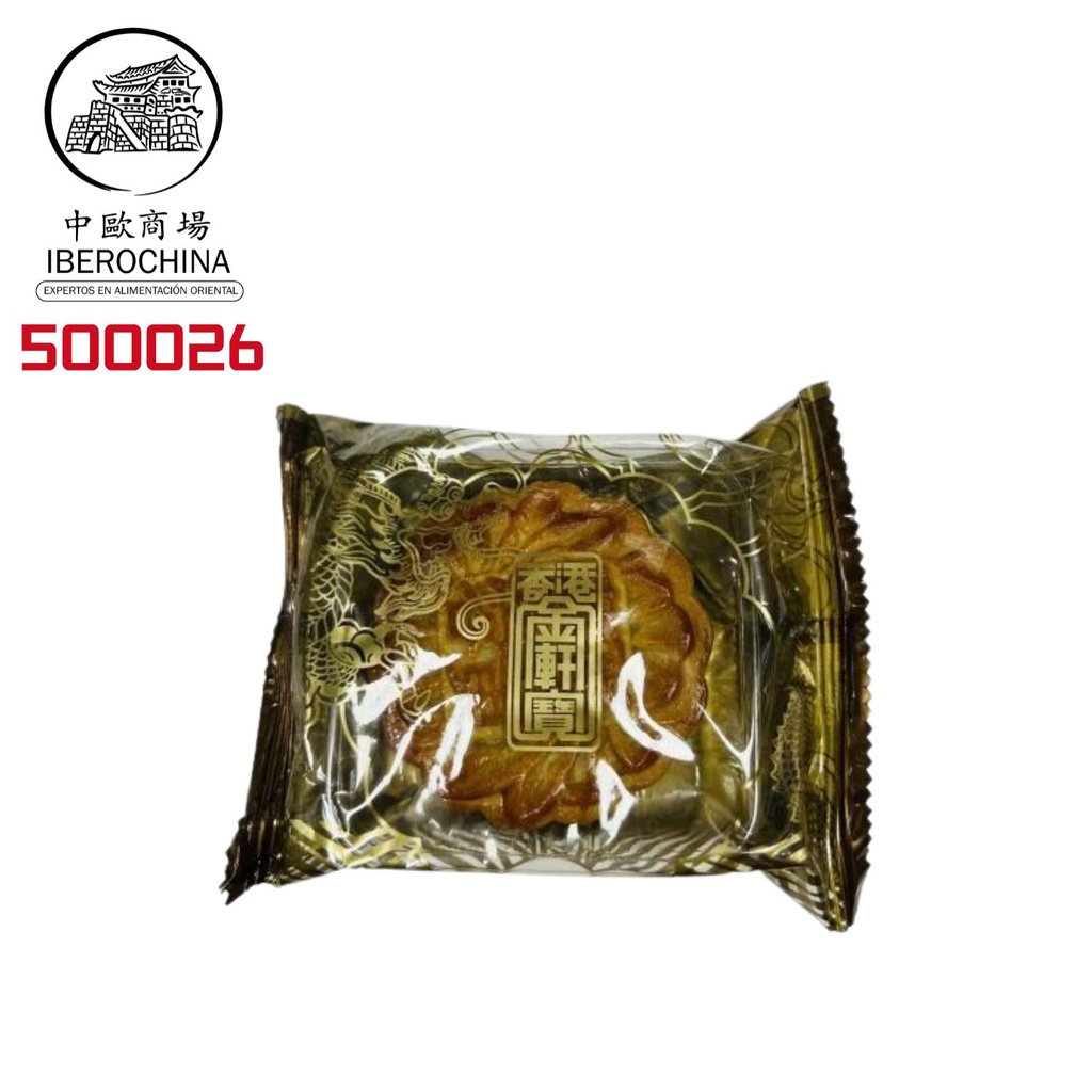PASTEL LUNA LOTUS Y YEMA 金轩宝蛋黄白莲蓉味月饼散装 100g/60