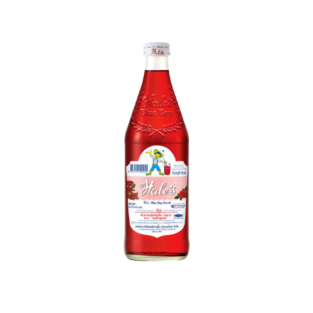 [501590/5A0518] ALMIBAR SYRUP ROSA*BLUE BOY*蓝衣男孩玫瑰糖浆 710ml/12