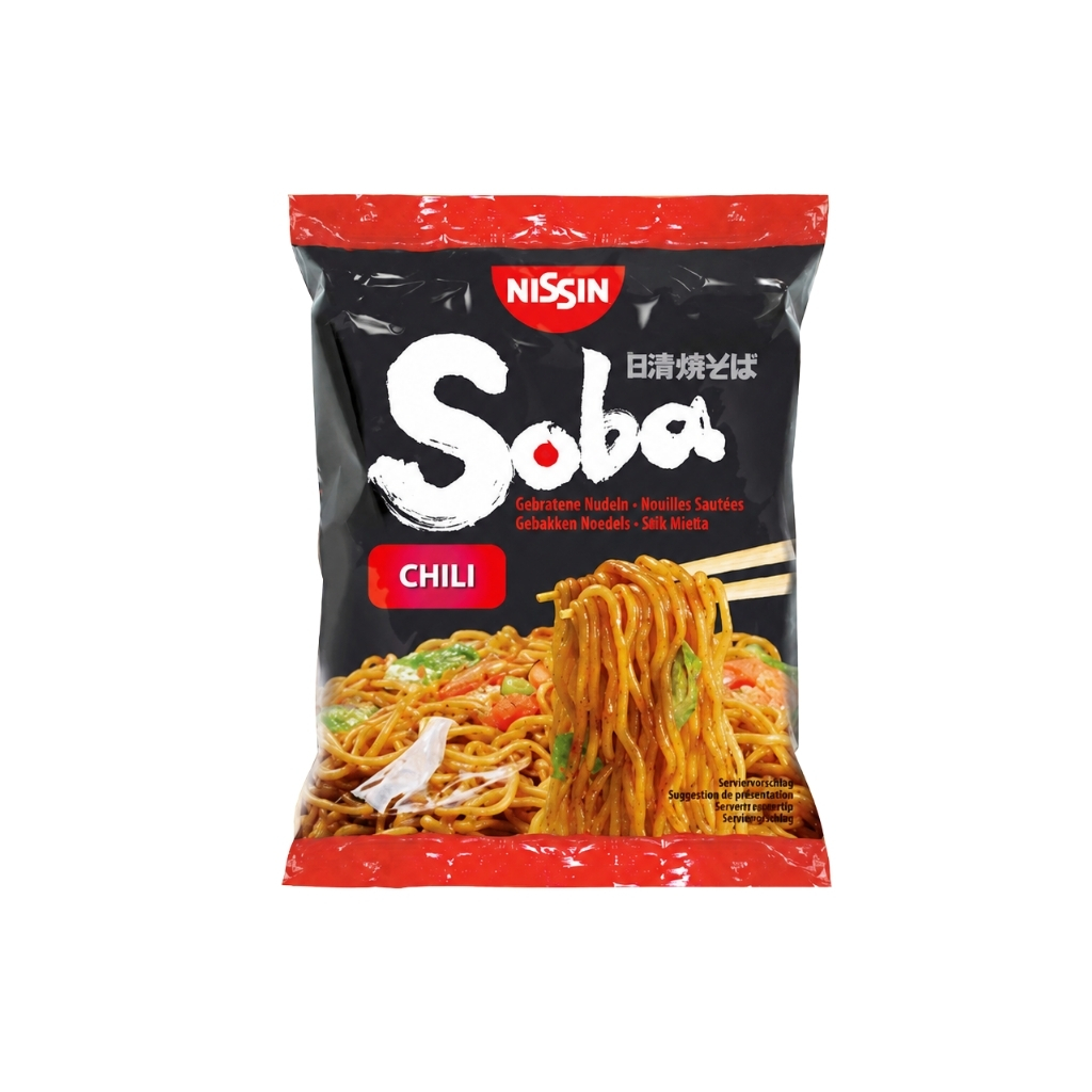 SOBA CHILI *NISSIN* 日清辣炒面 111g/9