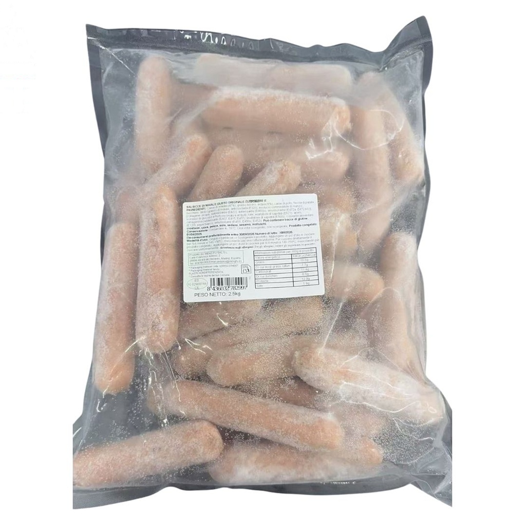 [200101] SALCHICHA TAIWAN ORIGINAL CONGELADA *MENGFU* 蒙福冻台湾原味烤肠 2,5kg/4